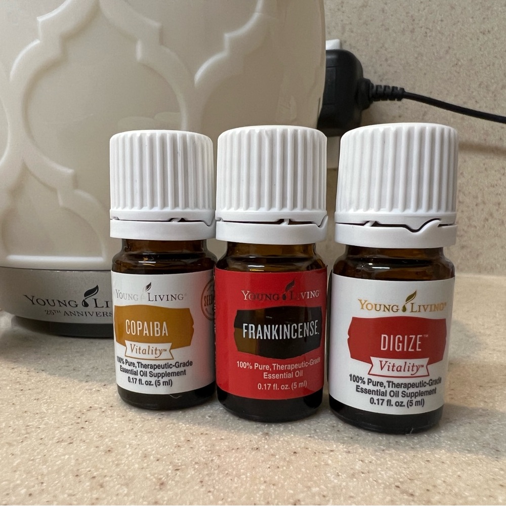 6 full young living oils